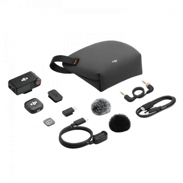 Беспроводной микрофон DJI Mic 3 (2 TX + 1 RX + Charging case) - фото 4