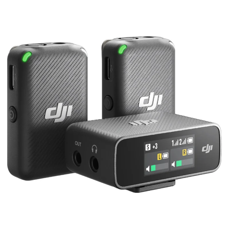 DJI Mic (2 передатчика + 1 приемник + чехол-аккумулятор)