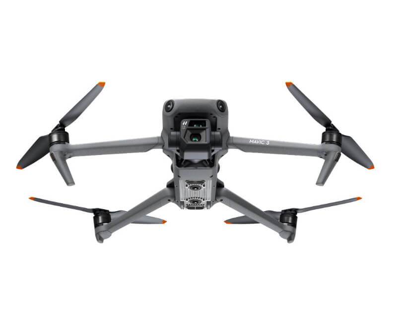 Дрон DJI Mavic 3 с подвесной камерой Hasselblad - фронтальный ракурс