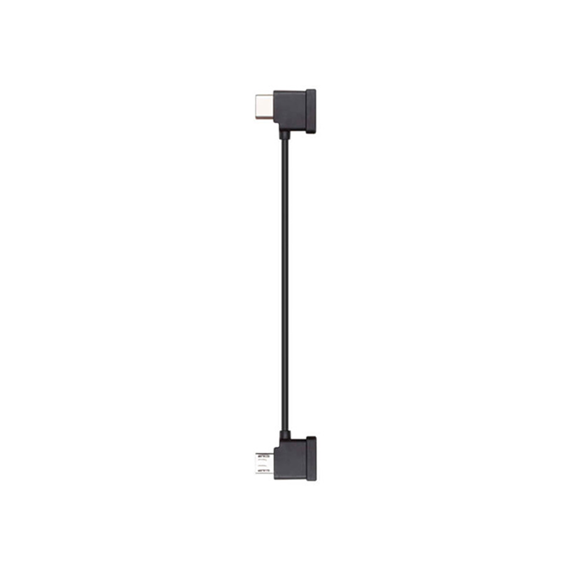 Короткий угловой кабель USB-C — Micro-USB для подключения устройств DJI