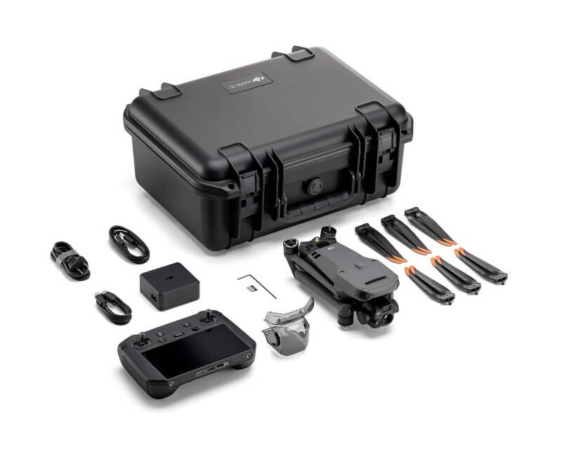 Тепловизионный дрон DJI Mavic 3T с пультом RC Pro Enterprise и транспортировочным кейсом