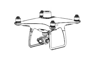 Квадрокоптер DJI Phantom 4